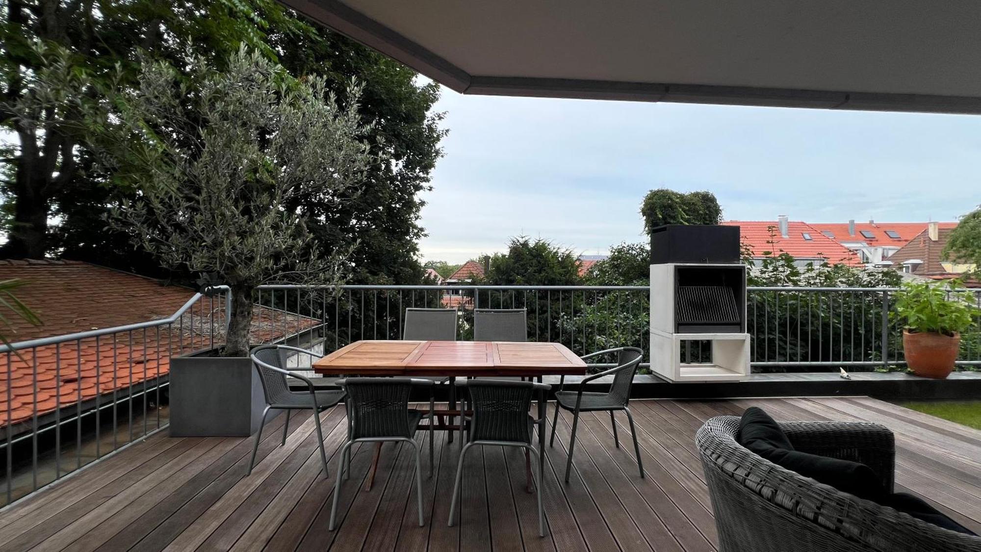 Ludwigshome Luxus - Zentral, Kostenloser Parkplatz, Terrasse Ludwigsburg Eksteriør billede