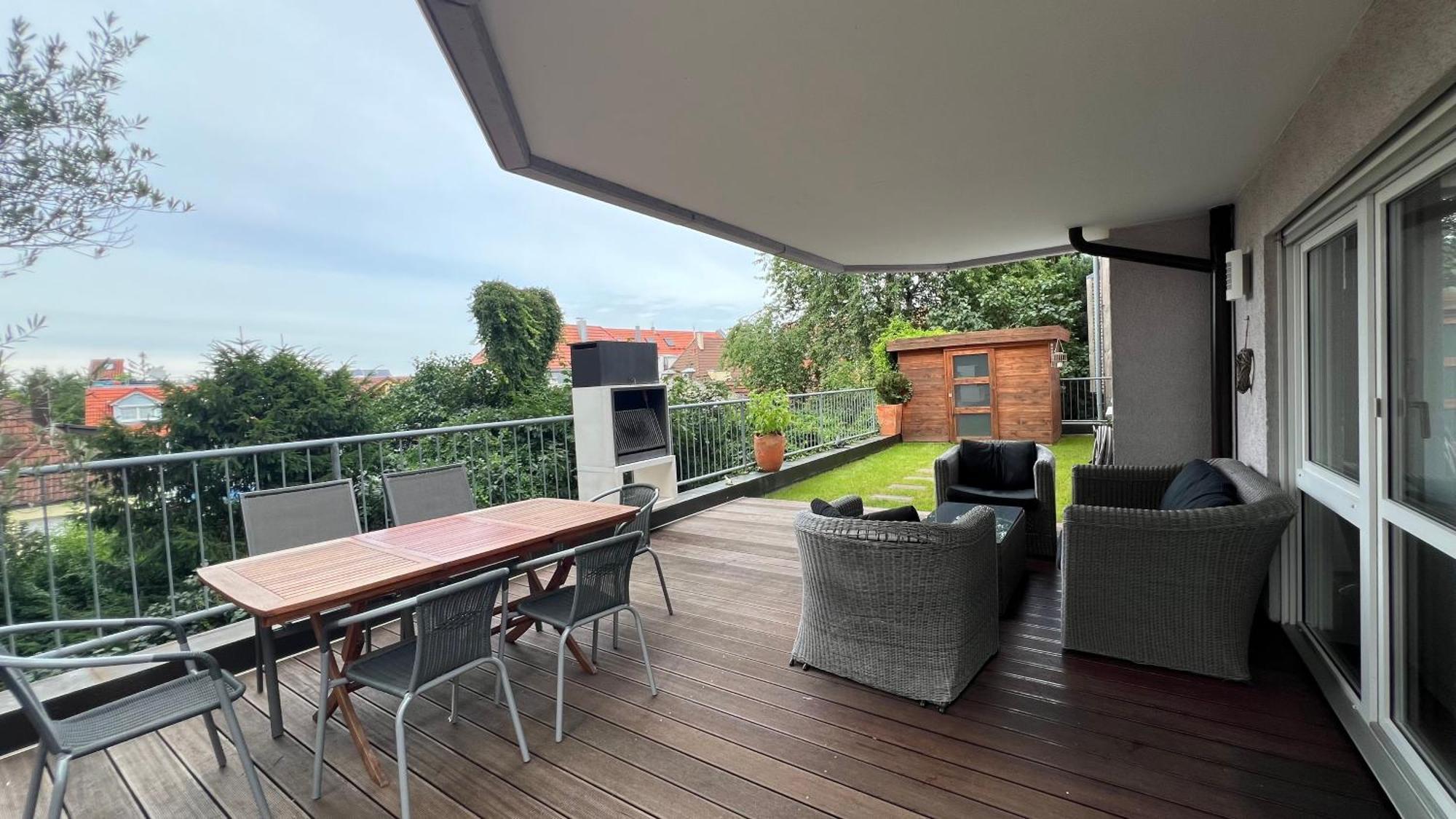 Ludwigshome Luxus - Zentral, Kostenloser Parkplatz, Terrasse Ludwigsburg Eksteriør billede