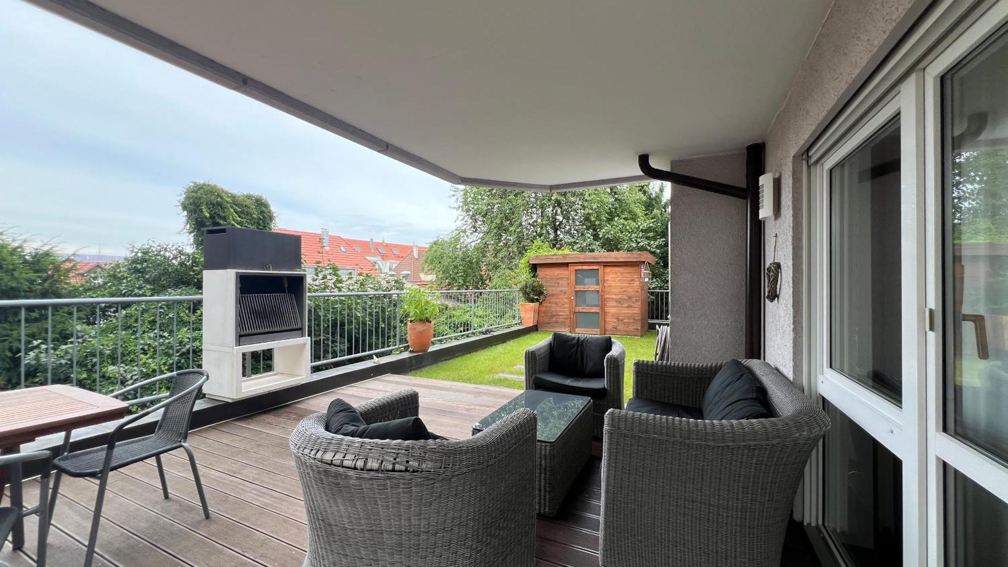 Ludwigshome Luxus - Zentral, Kostenloser Parkplatz, Terrasse Ludwigsburg Eksteriør billede